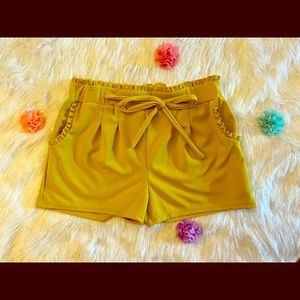Green shorts Medium
